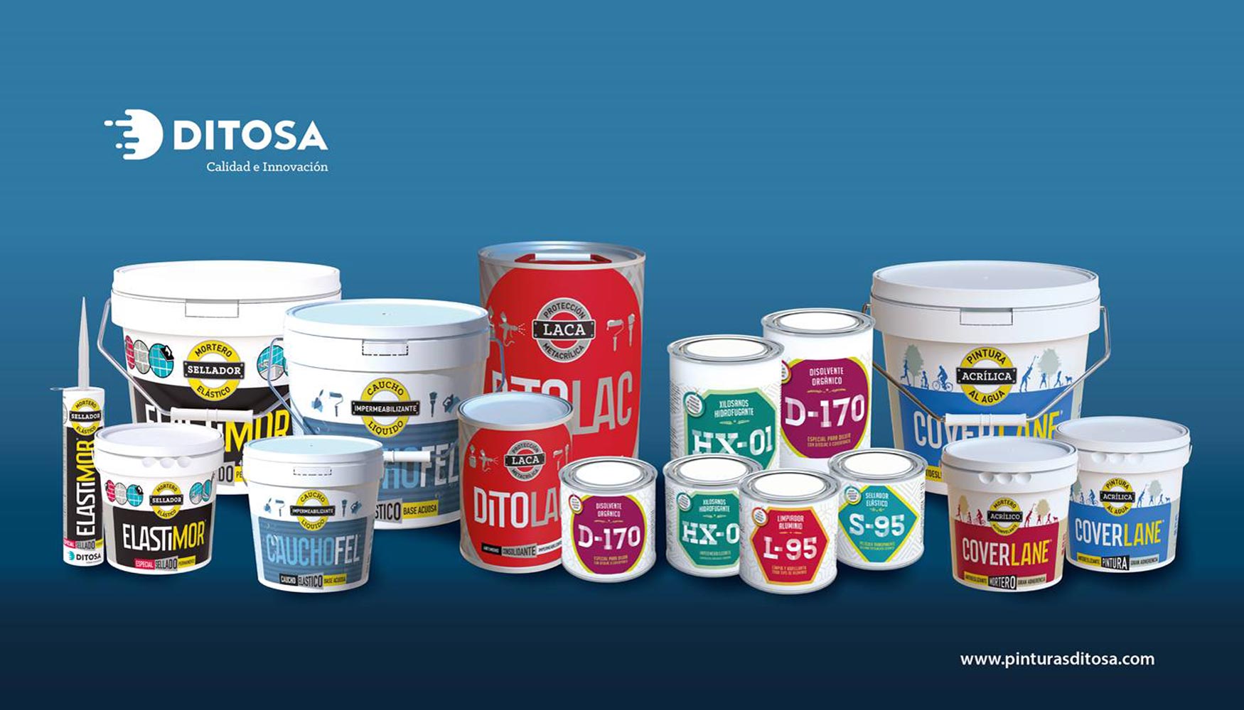 La familia de productos Ditosa